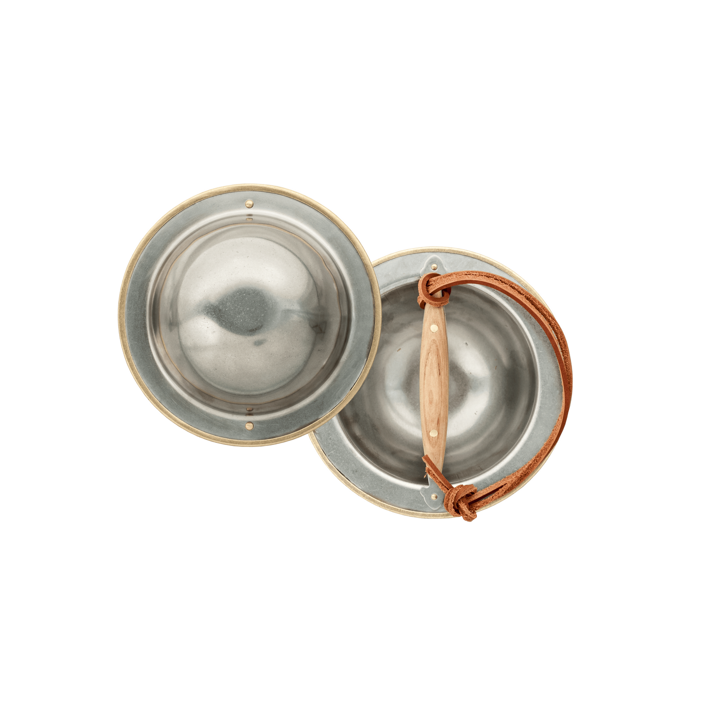 Small Stainless Boss Buckler